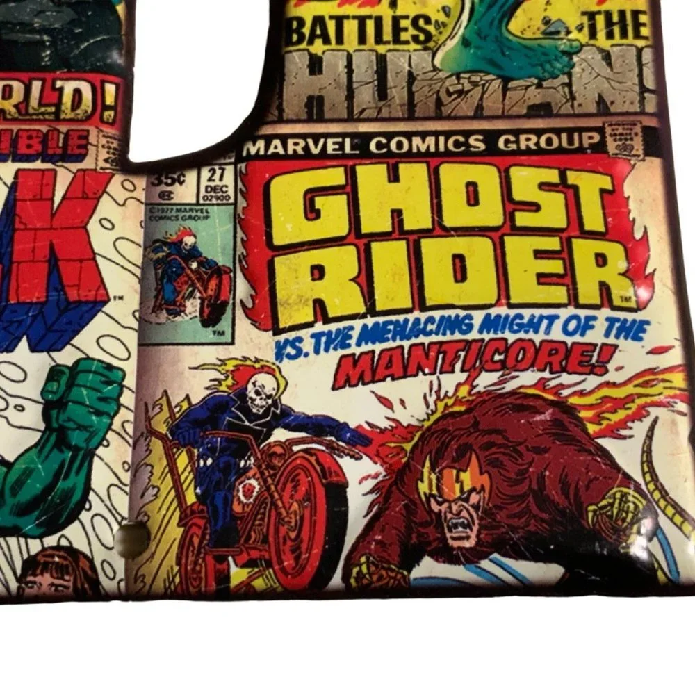 Open Road Brands Marvel Comics Metal Wall Hanging Sign